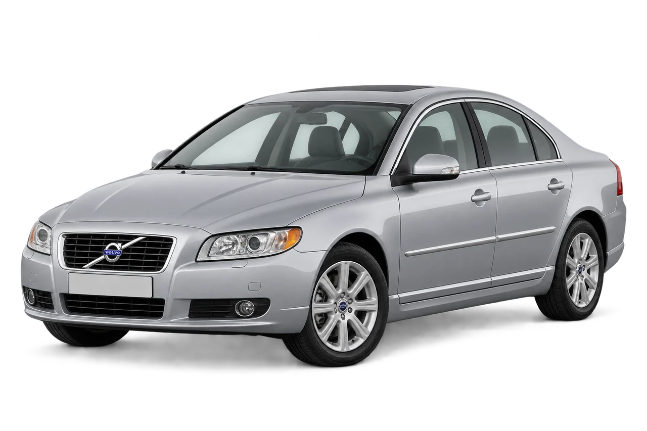 volvo S80 · Modelio iliustracija