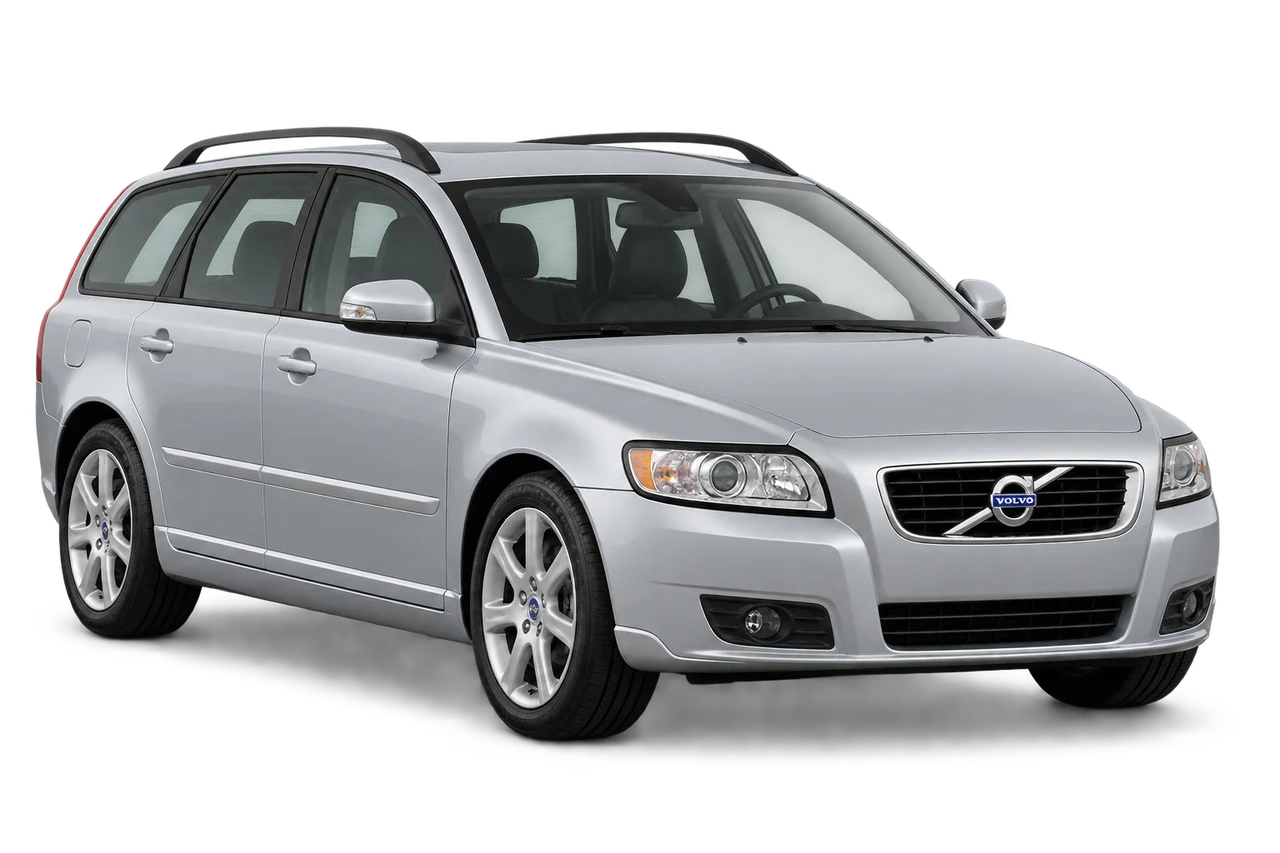 volvo V50 · Modelio iliustracija