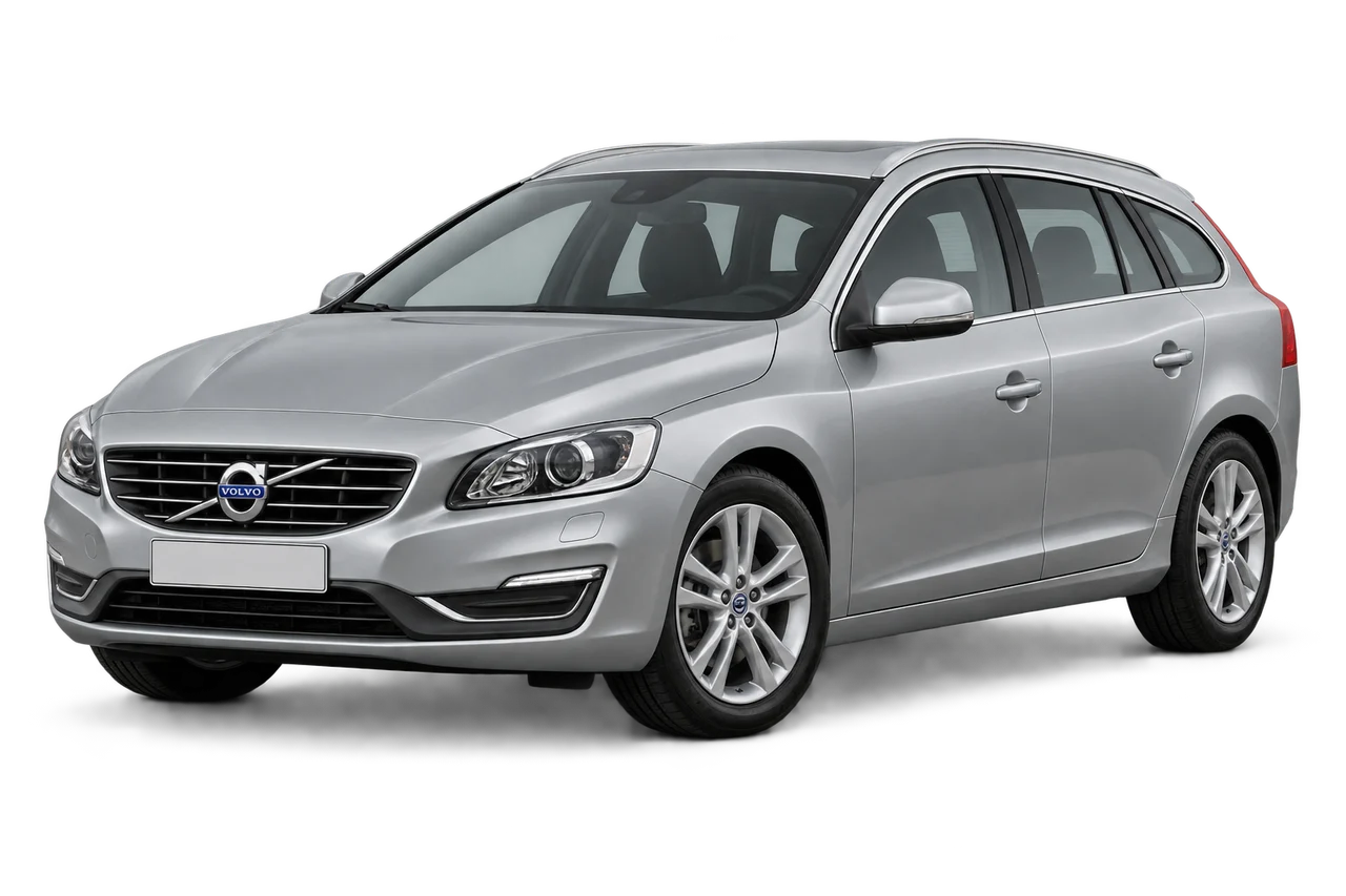 volvo V60 · Modelio iliustracija