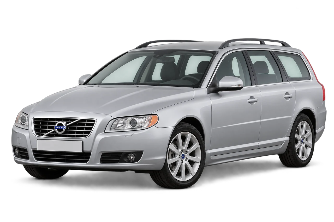 volvo V70 · Modelio iliustracija