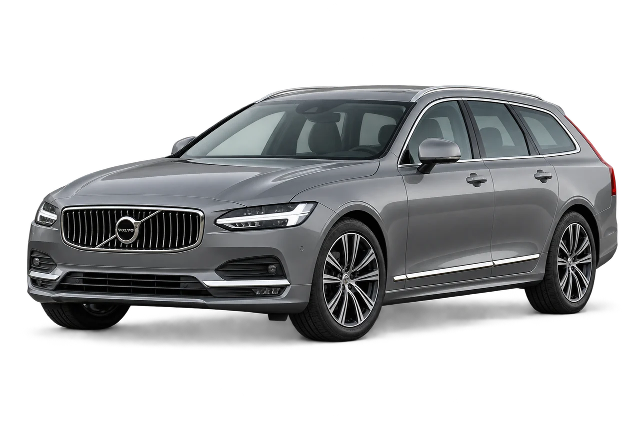 volvo V90 · Modelio iliustracija