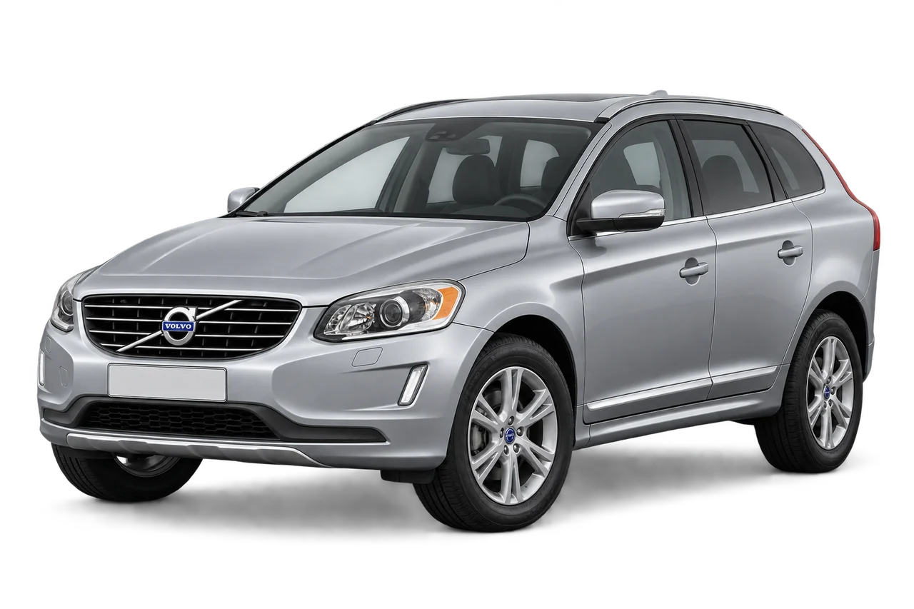 volvo XC60 · Mk1 FL (2013–2017) · Kartos iliustracija