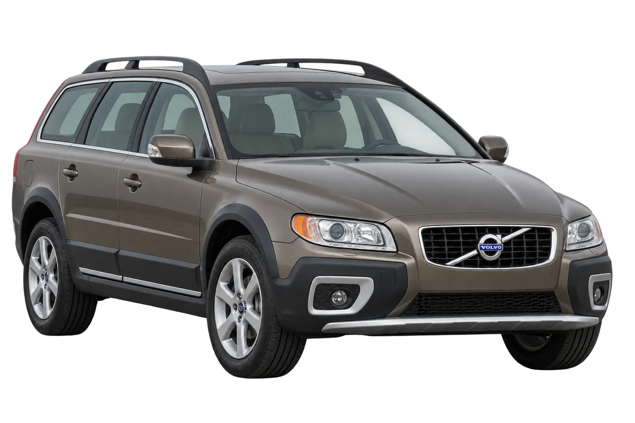 volvo XC70 · Modelio iliustracija